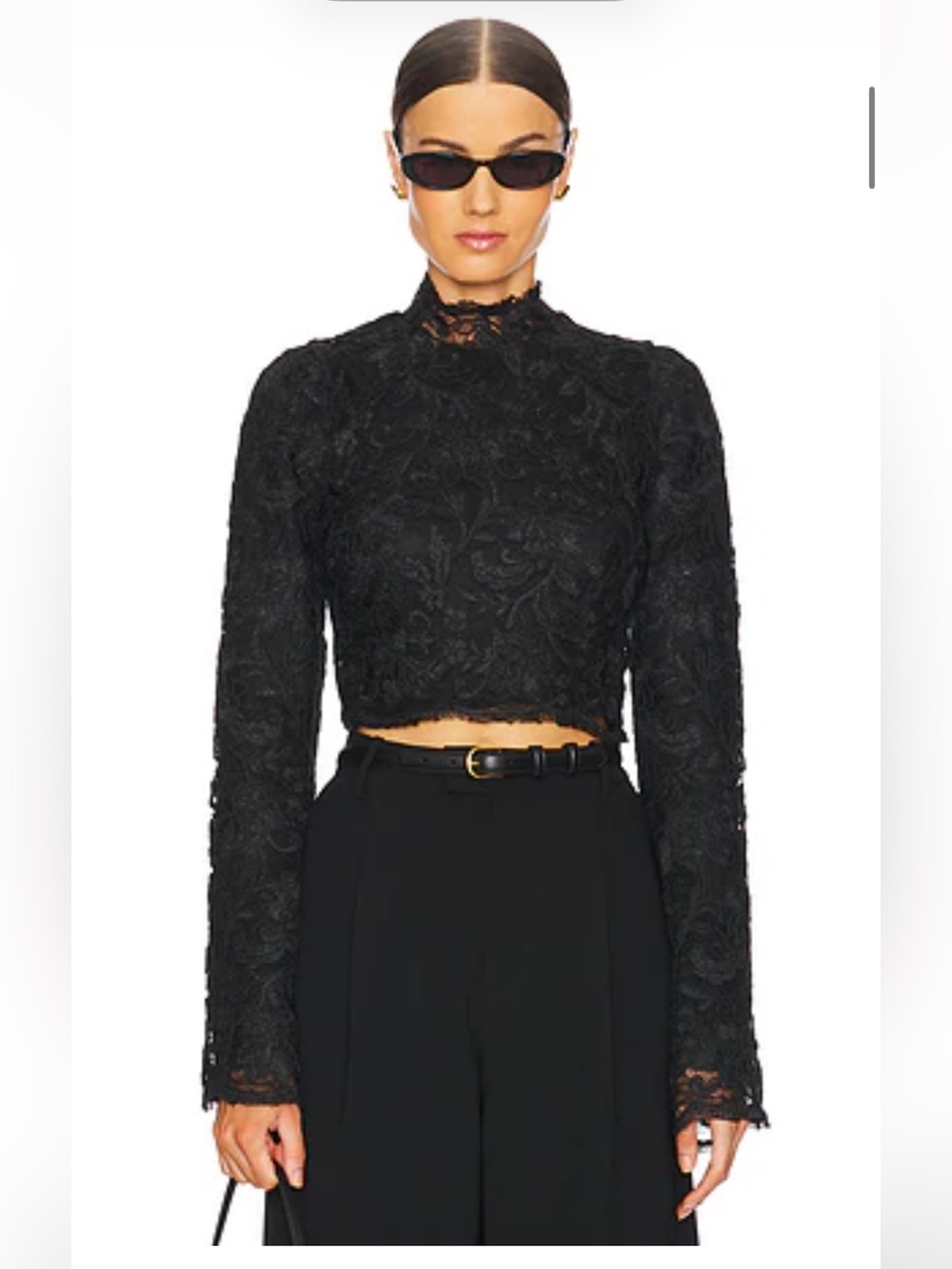 Stone cold fox lace top